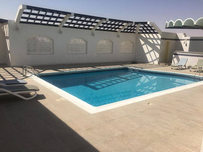 Compound 3BHK Separate flat in ASHAREJ Al Ain |  Balcony | Sauna |Gym and Pool | 4 Payments