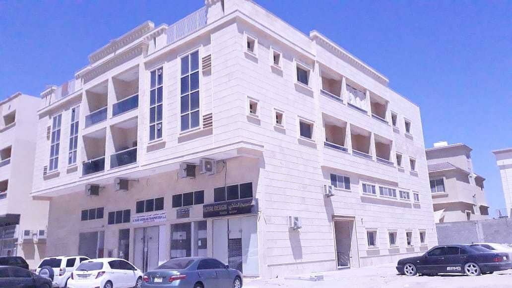 Building for sale, residential and commercial in the Emirate of Ajman, fine finishing, with excellent income, and opposite Ajman Academy