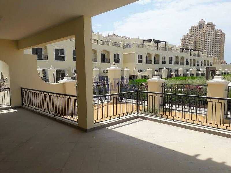 3 Beautiful Pool View! Unfurnished Villa in Al Hamra