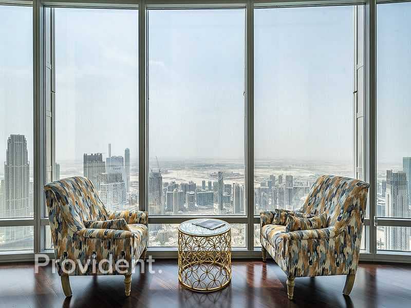 3 Full fountain View, Furnished 2BR+M High Floor
