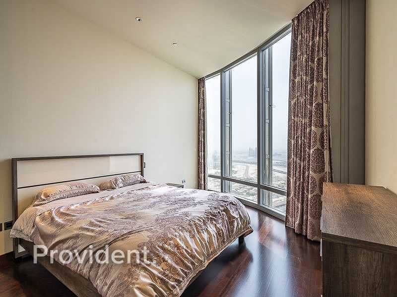 5 Full fountain View, Furnished 2BR+M High Floor