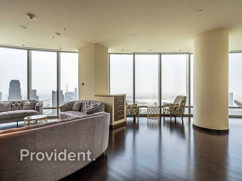 16 Full fountain View, Furnished 2BR+M High Floor