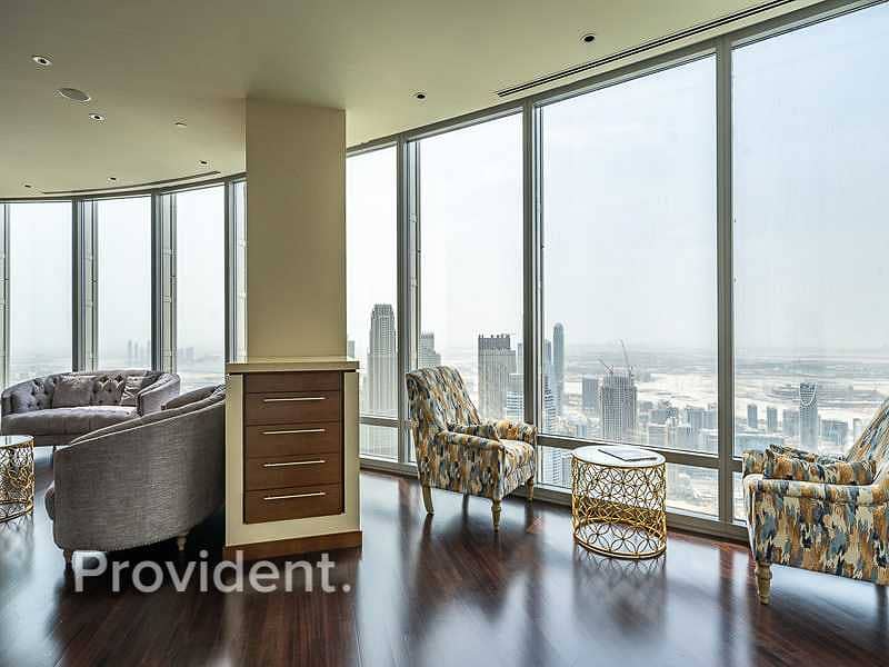19 Full fountain View, Furnished 2BR+M High Floor