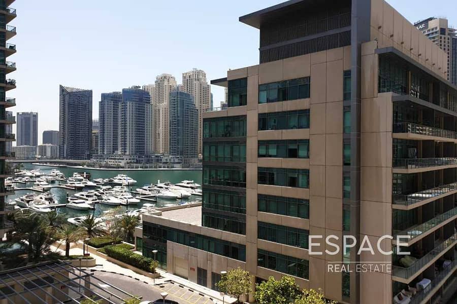 4 Balcony | Unfurnished | 2BR with Marina View