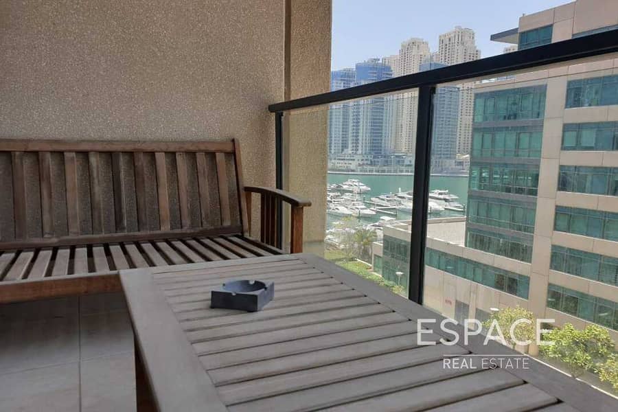 5 Balcony | Unfurnished | 2BR with Marina View