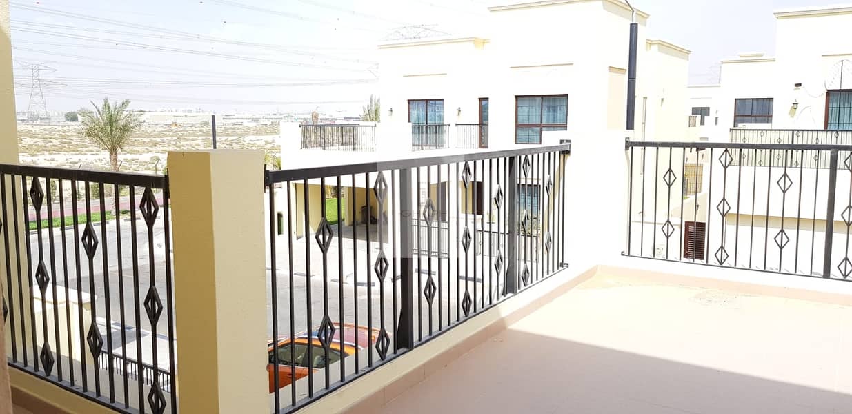 9 Spacious Brand-new 4BR + Maids Villa  for rent in Nad Al Sheba Third