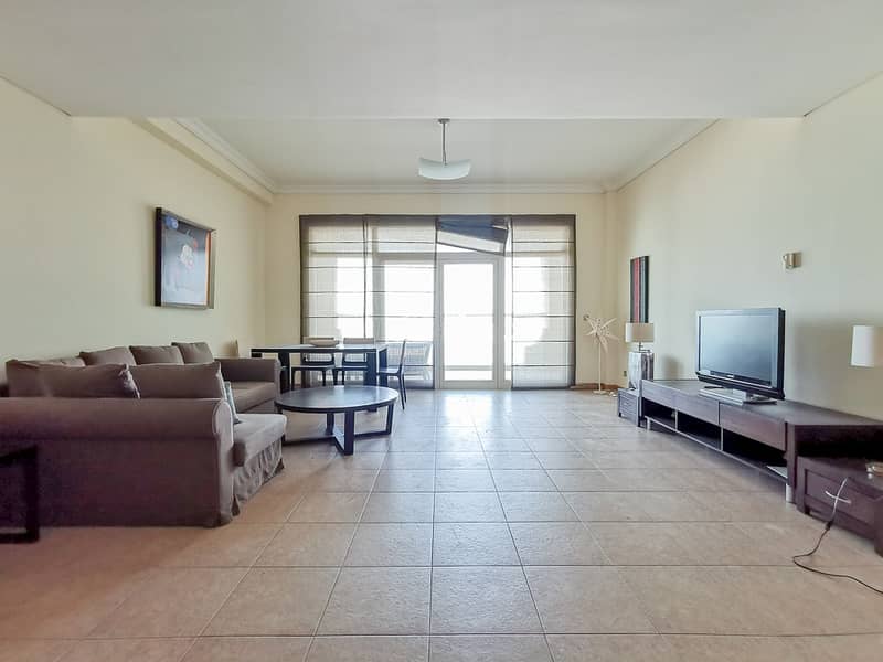 3 Partially Deluxe Furnished 1 Bed | Full Sea View