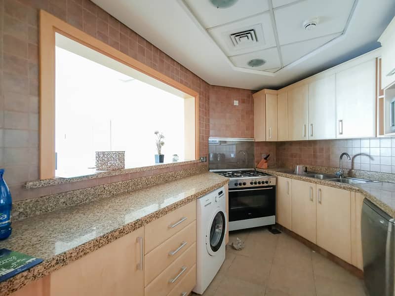 5 Partially Deluxe Furnished 1 Bed | Full Sea View