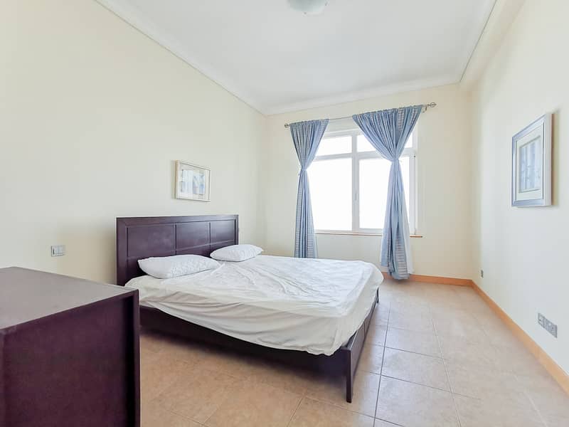 7 Partially Deluxe Furnished 1 Bed | Full Sea View