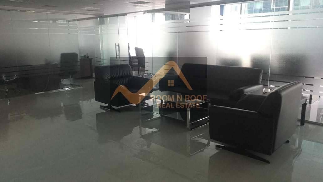 9 furnished office | For Rent| in bay Binary tower