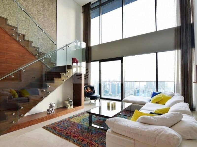 2 Unique Luxury Duplex Penthouse | Full Marina View