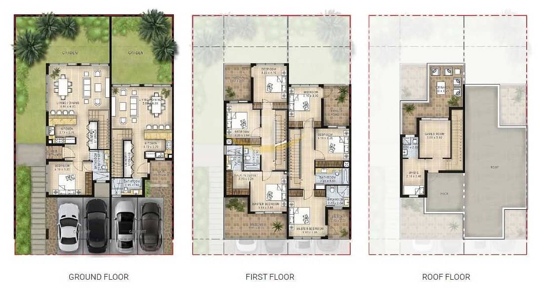 12 Rooftop Terrace Villas | 4 Years Payment Plan | Damac Hills