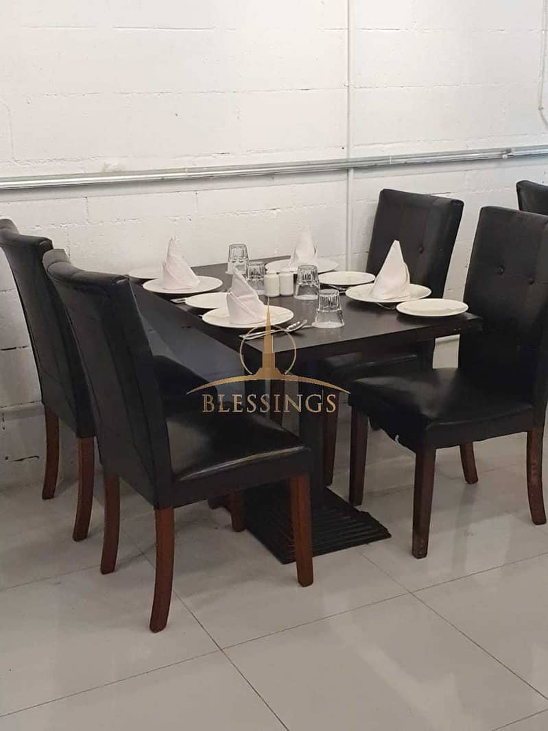 6 Furnished Running Restaurant with License