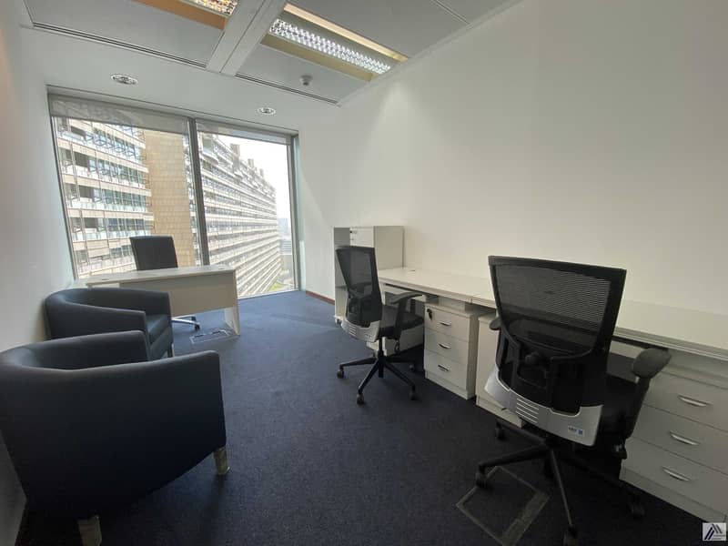 Smart  Serviced Office -suitable for 3 staff -Easy Access of all facilities-Linked with Mall  and Metro