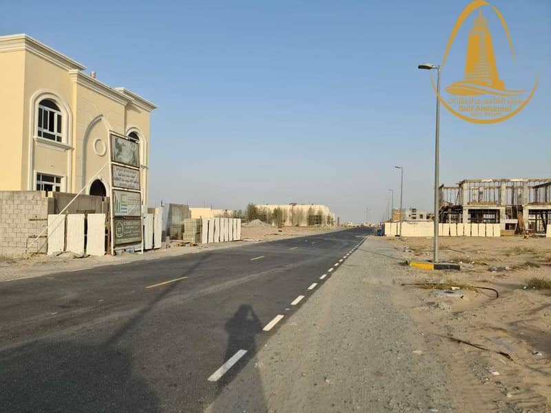 4 FOR SALE A RESIDENTIAL LANDS IN AL  HOSHI AREA