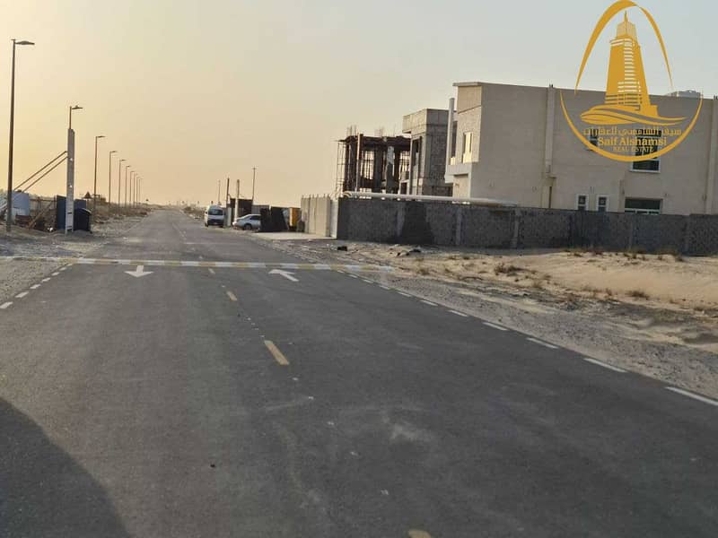 6 FOR SALE A RESIDENTIAL LANDS IN AL  HOSHI AREA