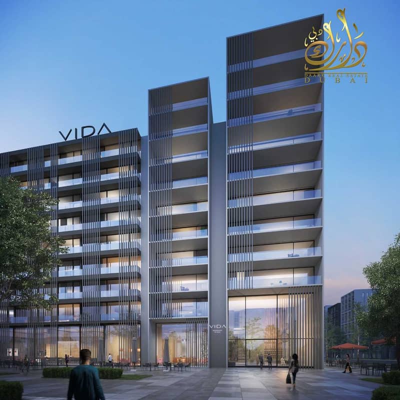 Pure investment Vida is the first joint project between Emaar and Arada with the largest dancing fountain in Sharjah Pure investment Vida is the first joint project between Emaar and Arada with the largest dancing fountain in Sharjah