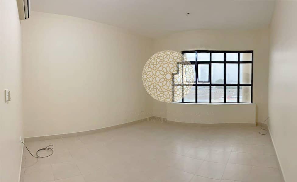 23 SHINING MARVELOUS SEMI INDEPENDENT VILLA WITH 6 MASTER BEDROOM AND DRIVER ROOM FOR RENT IN KHALIFA CITY A