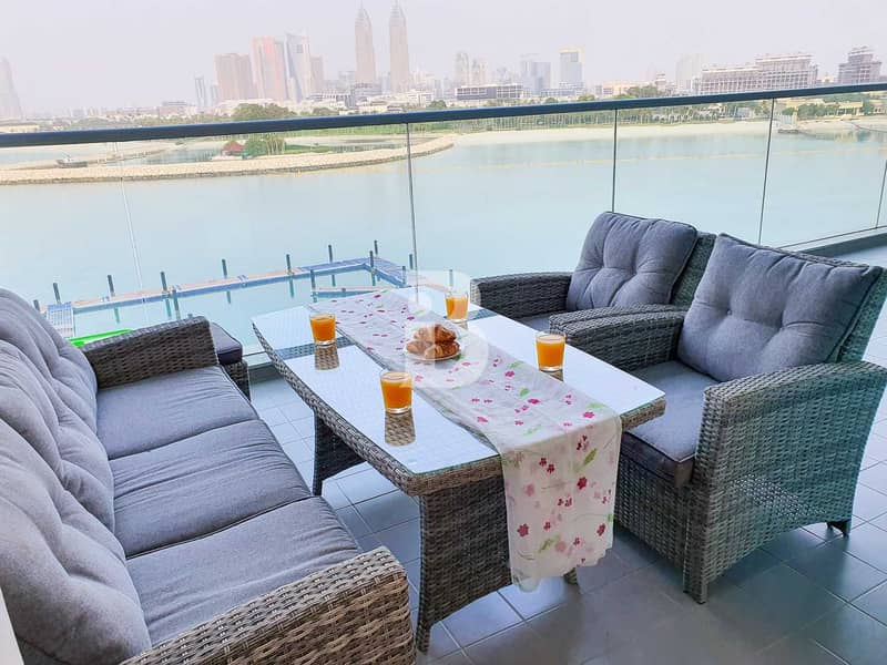 5 SEA VIEW WITH BIG TERRACE 1BED FURNISHED