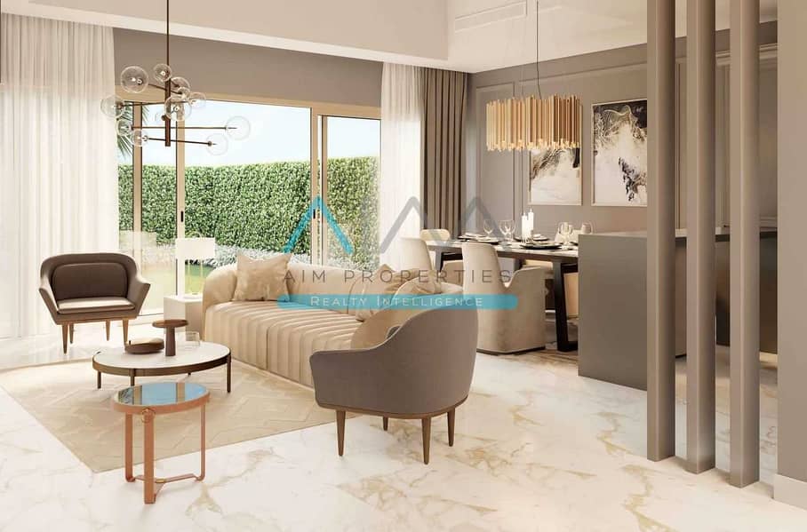 3 Elegant Finish | 2 Years Post Handover | 2 BHK Villa Wd Maid | Meydan Dubai
