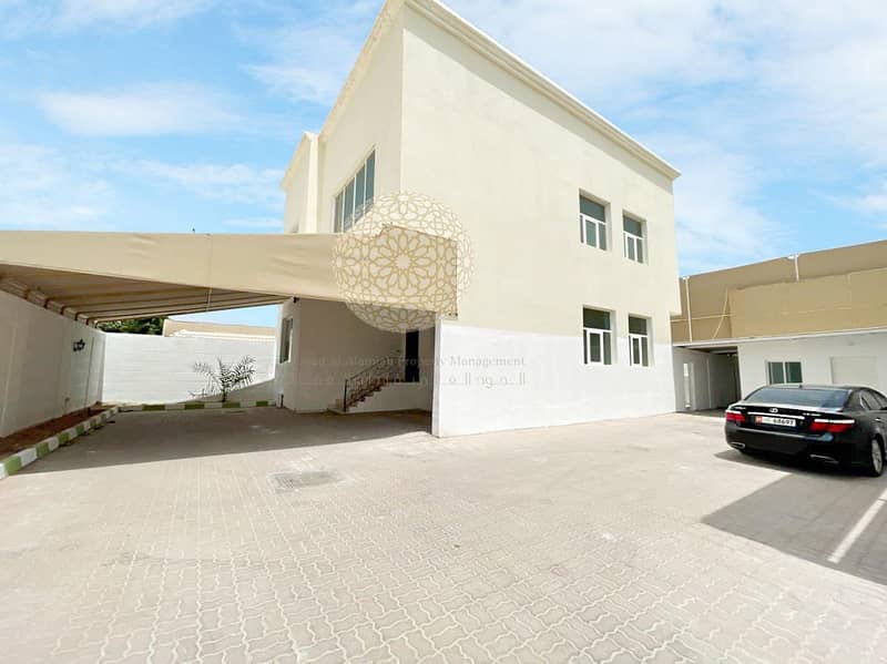 4 SEMI INDEPENDENT 4 BEDROOM VILLA WITH MAID  & DRIVER ROOM FOR RENT IN MOHAMMED BIN ZAYED CITY