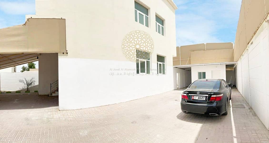 5 SEMI INDEPENDENT 4 BEDROOM VILLA WITH MAID  & DRIVER ROOM FOR RENT IN MOHAMMED BIN ZAYED CITY