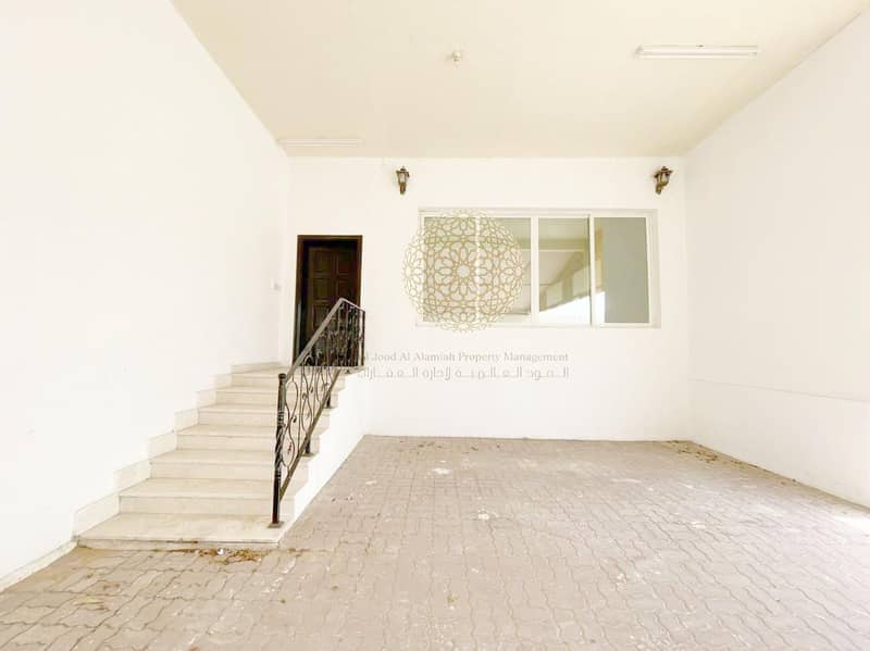 8 SEMI INDEPENDENT 4 BEDROOM VILLA WITH MAID  & DRIVER ROOM FOR RENT IN MOHAMMED BIN ZAYED CITY