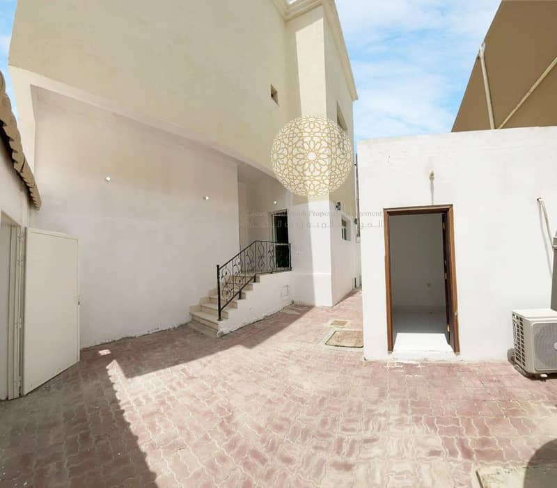 9 SEMI INDEPENDENT 4 BEDROOM VILLA WITH MAID  & DRIVER ROOM FOR RENT IN MOHAMMED BIN ZAYED CITY