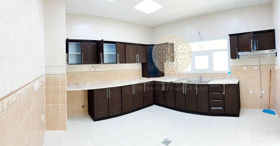 19 SEMI INDEPENDENT 4 BEDROOM VILLA WITH MAID  & DRIVER ROOM FOR RENT IN MOHAMMED BIN ZAYED CITY