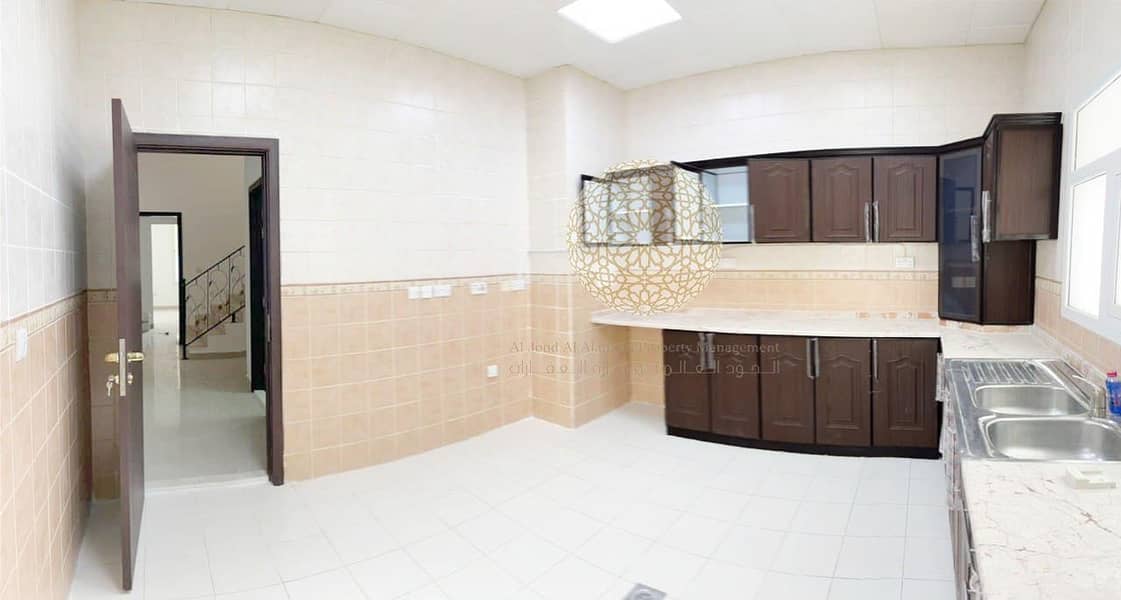 20 SEMI INDEPENDENT 4 BEDROOM VILLA WITH MAID  & DRIVER ROOM FOR RENT IN MOHAMMED BIN ZAYED CITY