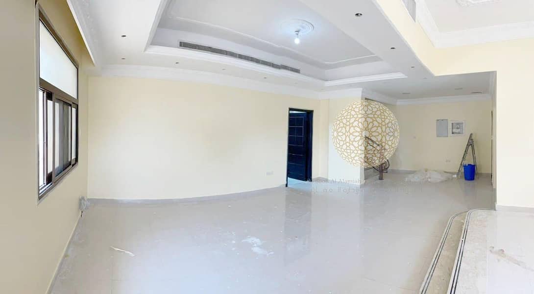 8 GORGEOUS 5 BEDROOM INDEPENDENT VILLA WITH MAID ROOM FOR RENT IN MOHAMMED BIN ZAYED CITY