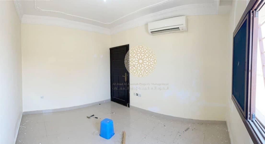 14 GORGEOUS 5 BEDROOM INDEPENDENT VILLA WITH MAID ROOM FOR RENT IN MOHAMMED BIN ZAYED CITY