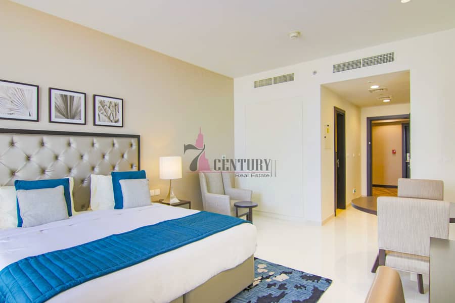 Furnished Studio Apt | Open View | With Balcony