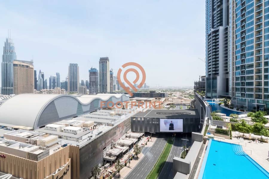 4 Burj  Khalifa And Fountain View | Higher Floor View 3 Bed