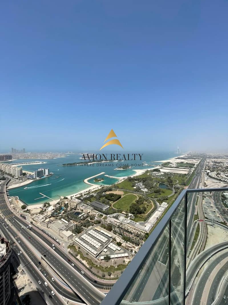 11 STUNNING 360 VIEW | READY TO MOVE IN | PALM VIEWS | MARINA AND JBR VIEWS
