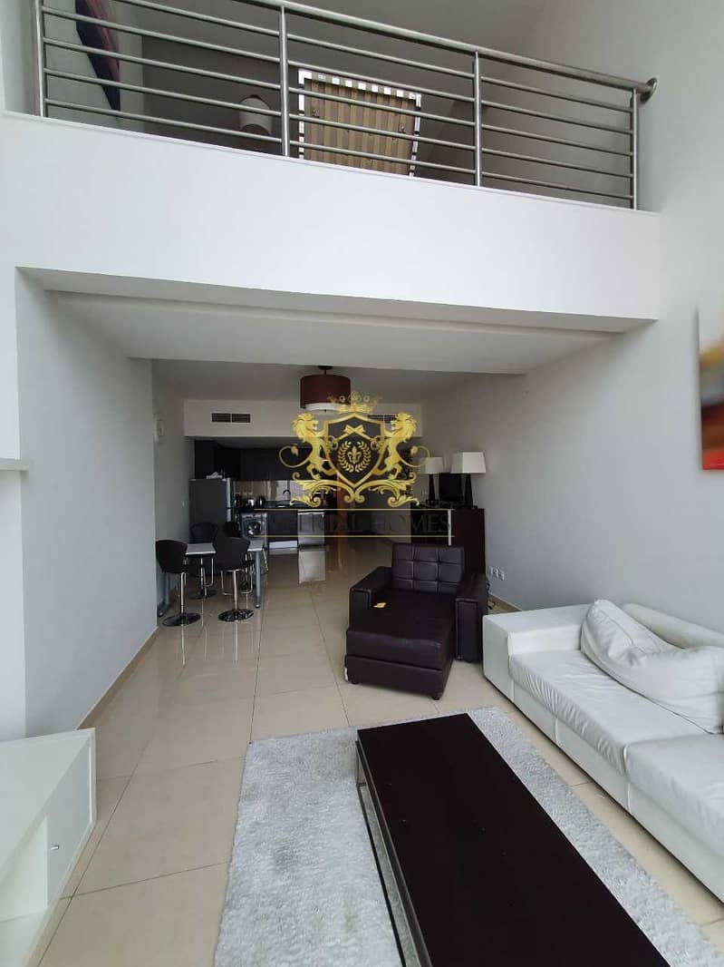 9 Furnished | 1 Bed | 1400sqft | Duplex| Movenpick JLT @75k