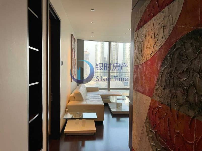 8 Stunning Full Fountain View  | Luxury Furnished | 1BR