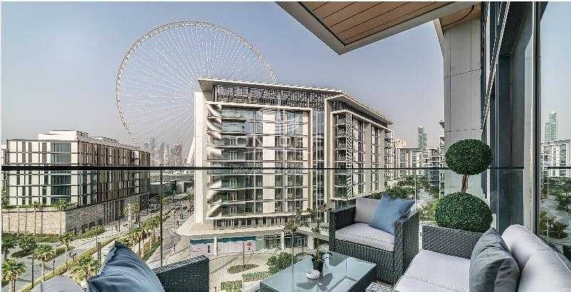 18 special 3 beds plus maid with the best views of sea & Dubai eye
