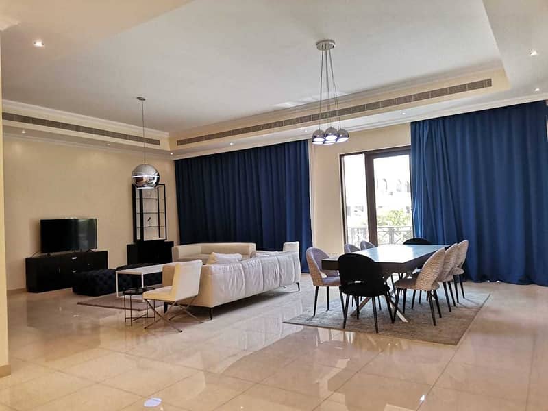 9 Fully Furnished 4 BR Villa in Al Barsha 1-Compound | Book now before it gone!