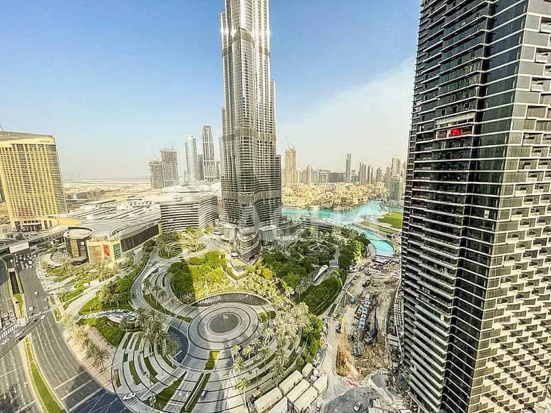 12 Full Burj View / Unfurnished / Available