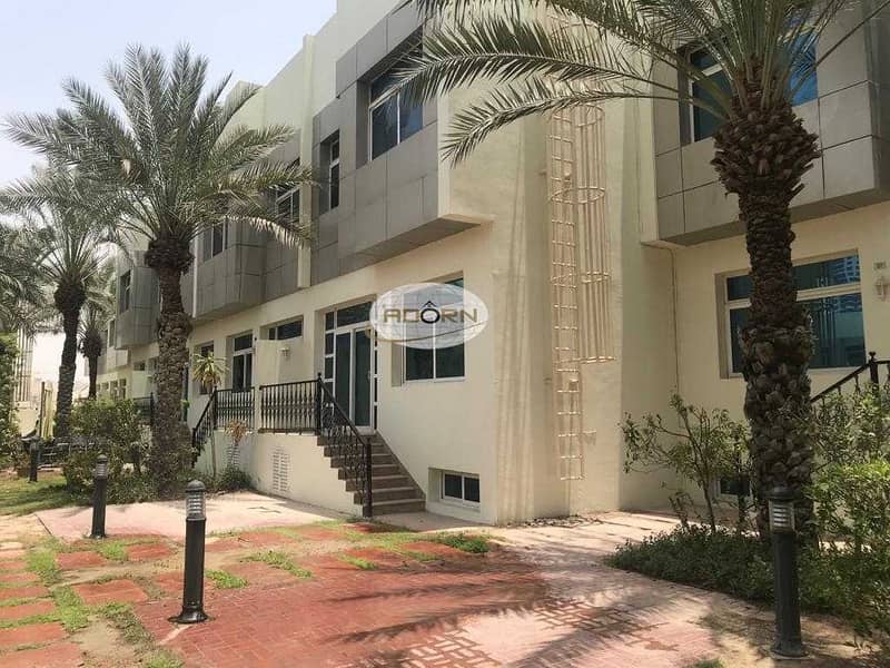 26 Very nice 4 bedroom plus maid compound villa with shared pool and gym in Al Barsha 1