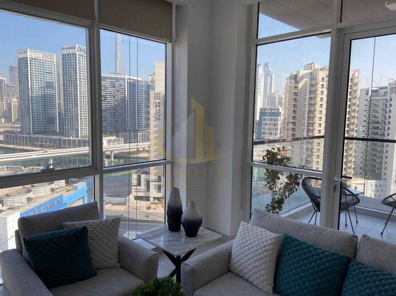 7 Burj and Canal Views | Ready to Move in | 1 Bedroom