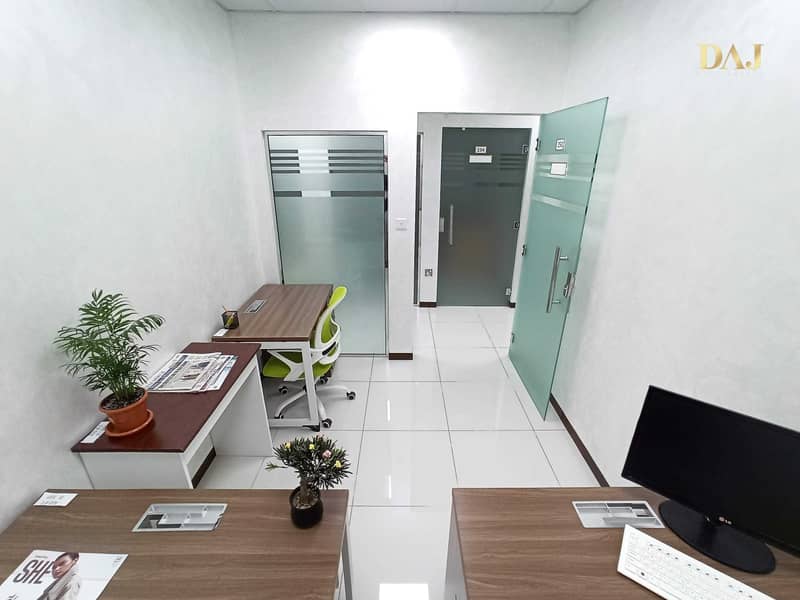 Office Spaces from AED 500/- Monthly | Free internet & Dewa | No Commission