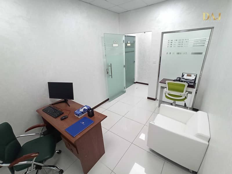 6 Office Spaces from AED 500/- Monthly | Free internet & Dewa | No Commission