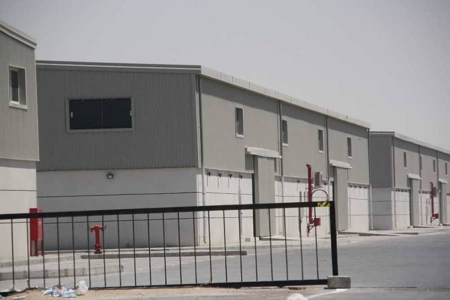 15 New High  Quality Warehouses  with Offices  |  Pantry  | Mezzanine Floor