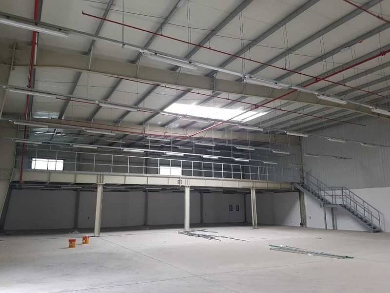 20 New High  Quality Warehouses  with Offices  |  Pantry  | Mezzanine Floor