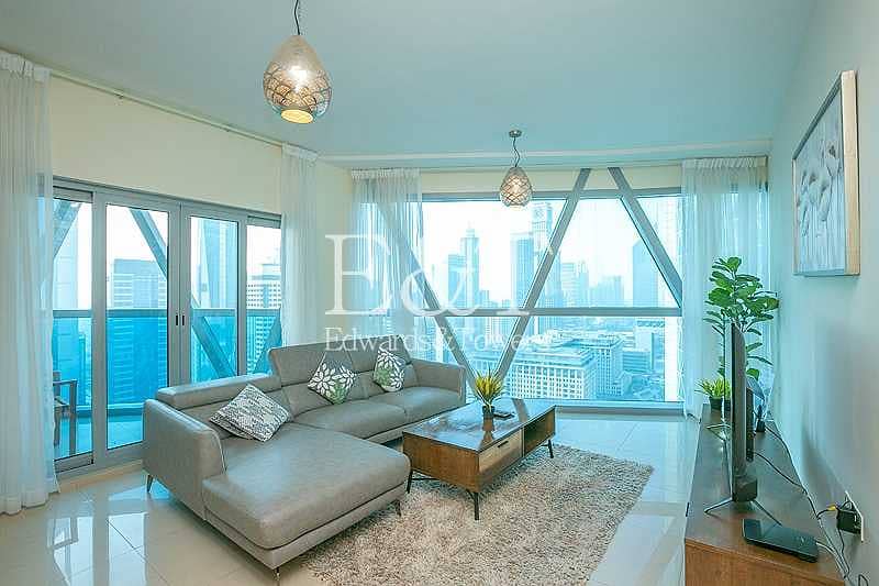 Fully furnished  | Mid Floor | DIFC view