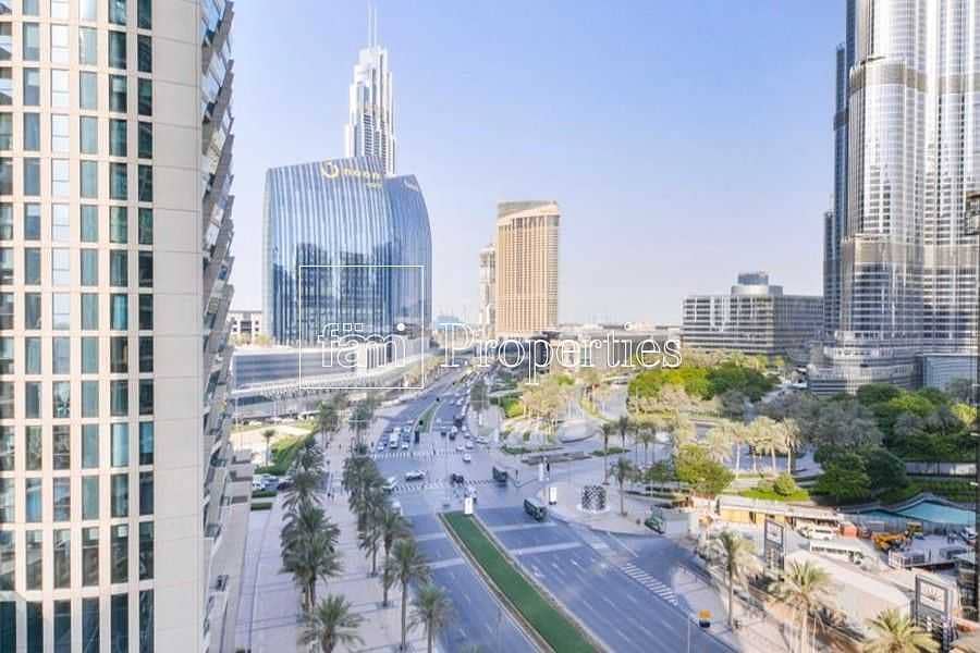 7 1bed with big balcony and Burj Khalifa View