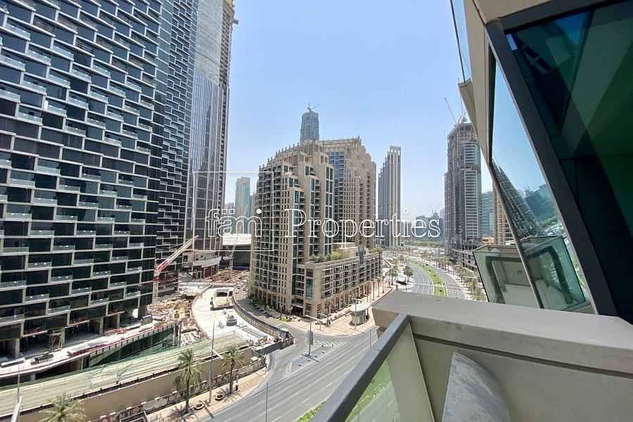 13 1bed with big balcony and Burj Khalifa View