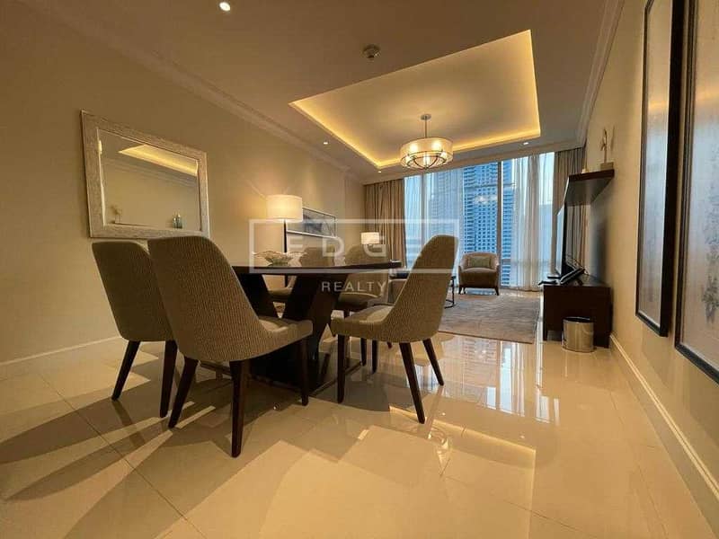 3 Luxurious 2 Bedroom | Hotel Apartment | Full Burj Khalifa View / f